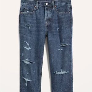 Old Navy High-Rise Slouchy Straight Jeans